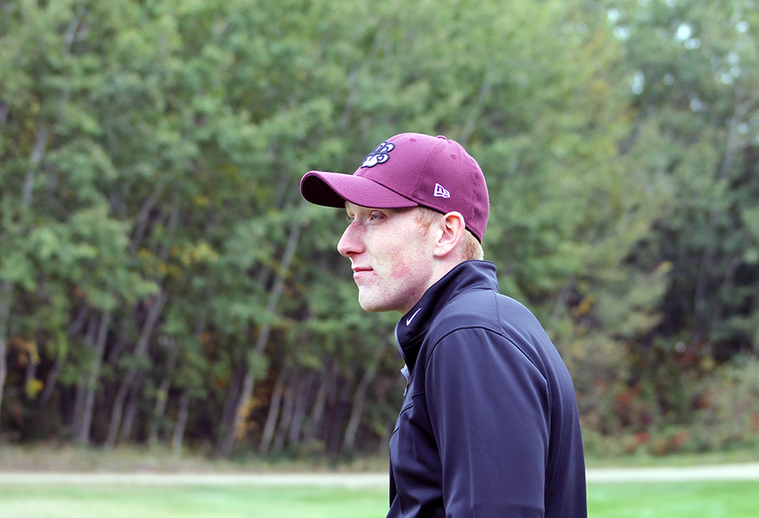 Noah Lubberding will be one of five players on MacEwan's men's golf team this weekend in Lac La Biche (Jodi Campbell photo).