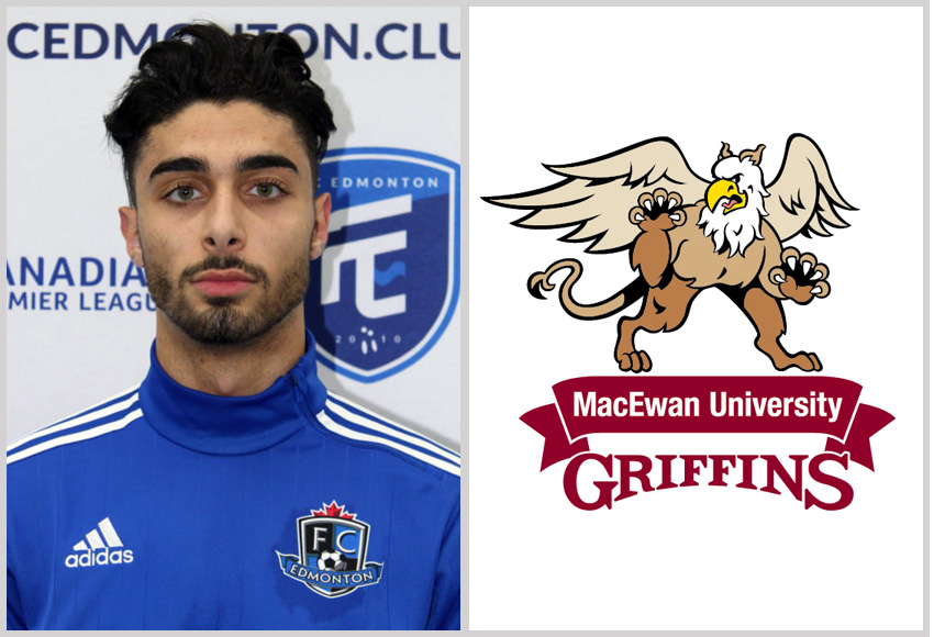 Rakan (Ricky) Yassin is joining several of his FC Edmonton Academy teammates on the MacEwan Griffins men's soccer squad for the 2019 Canada West season (FC Edmonton photo).