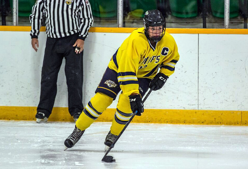 Yellowhead Chiefs captain Rylee Gluska is leading the Manitoba Female Midget Hockey League in scoring with 37 points in 27 games so far this season.