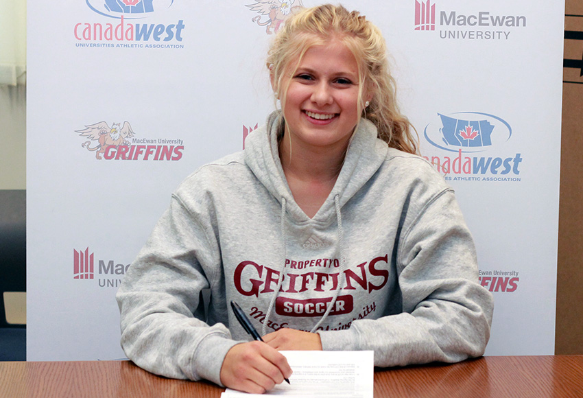 Hannah Supina has been a top-level player throughout her youth and will get the chance to take her game to the next level with the Griffins next season.