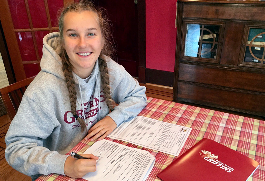 The MacEwan Griffins are pleased to welcome Vancouver's Maya Morrell to the women's soccer program in 2018.