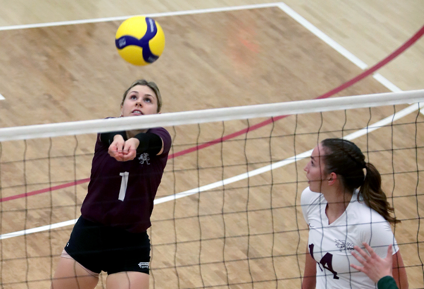With strong family lineage of athletes in her corner, Foxcroft's volleyball IQ, leadership shining through