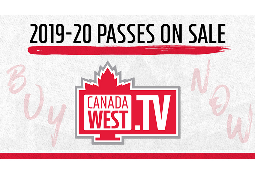 Canada West TV passes on sale for 2019-20 season