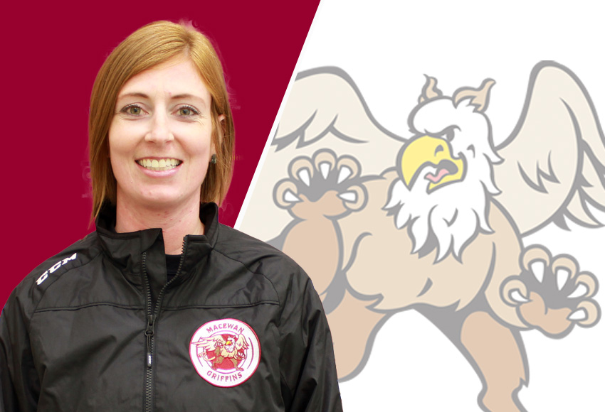 After 12 seasons at the helm of the Griffins women's hockey program, Lindsay McAlpine has accepted a year-long secondment as MacEwan's first full-time Associate Director of Athletics.