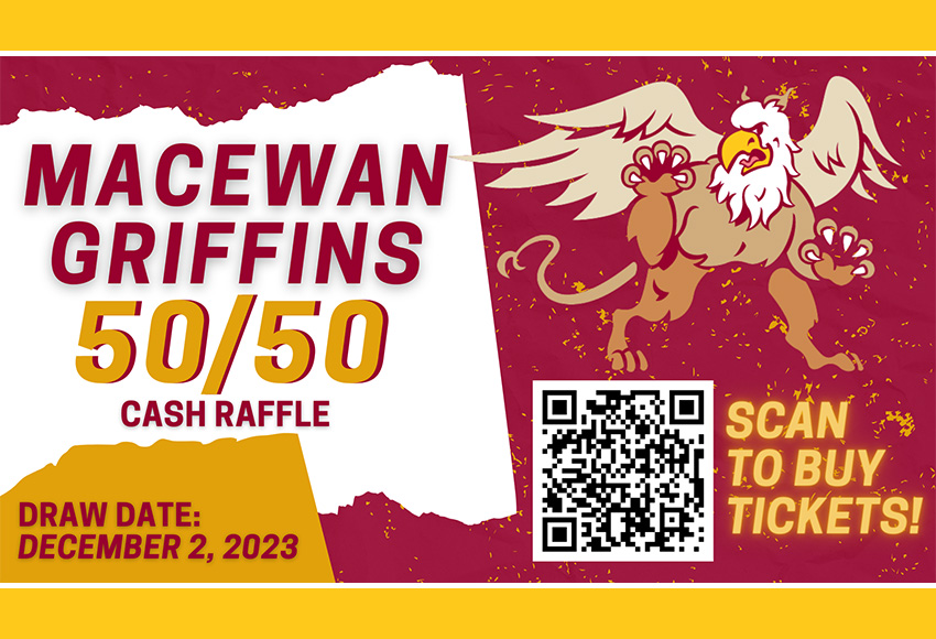 Griffins announce 50/50 cash raffle with chance to win up to $10,000