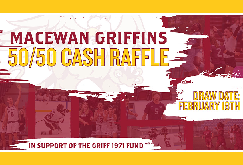 Win up to $10,000 with the Griffins' second 50/50 cash raffle of the season