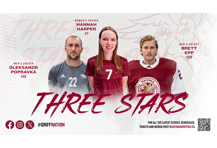 Three Stars: Harper, Popravka, Epp earn honours