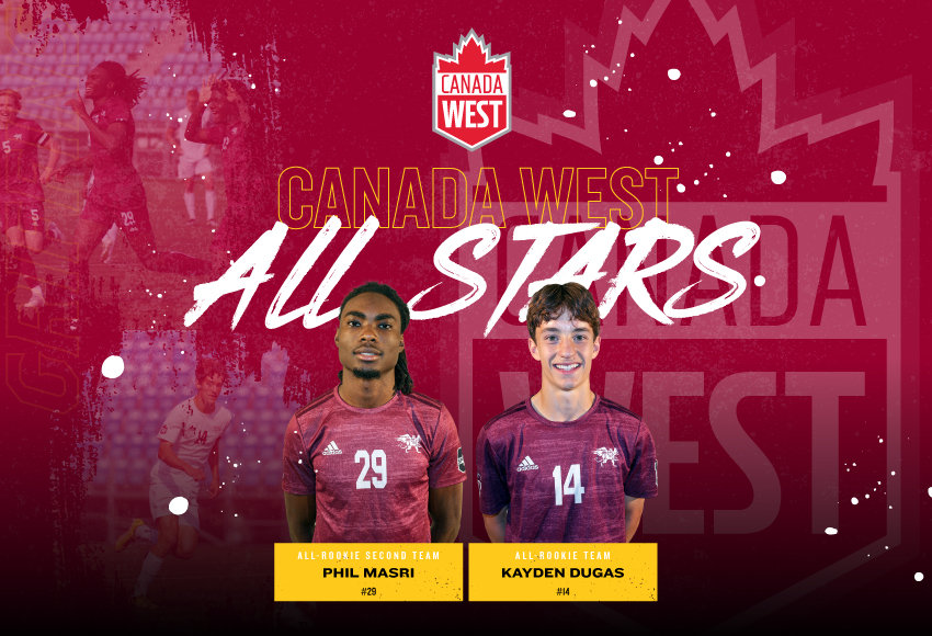 Masri becomes first Griffin to make a CW all-star team, while Dugas joins him on All-Rookie squad