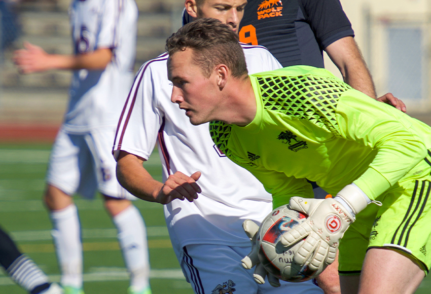 Teammates remembered former Griffins goalkeeper Dylon Powley as competitive on the field and selfless off of it (Chris Piggott photo).