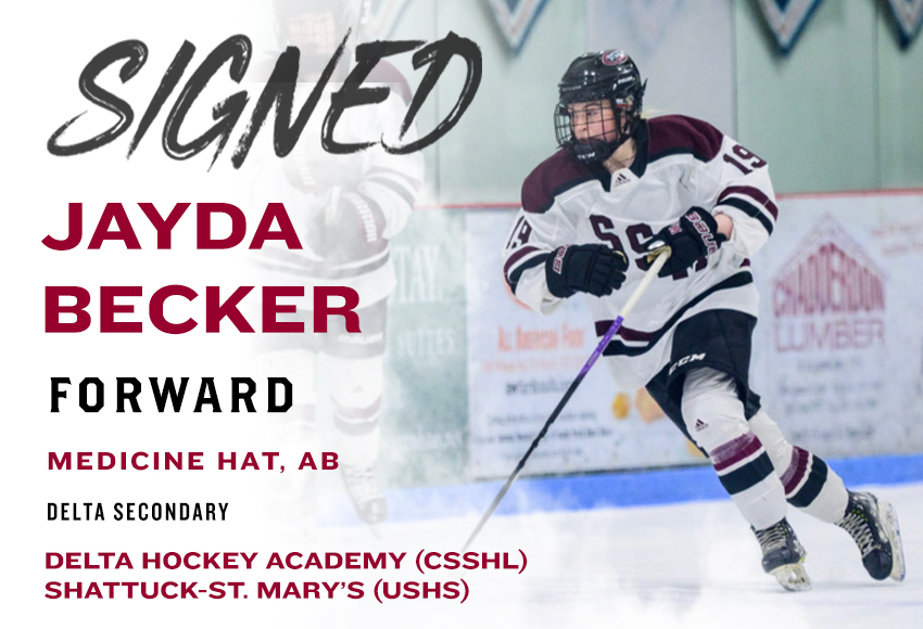 Speedy Delta Hockey Academy playmaker Becker set to give Griffins' offence a boost
