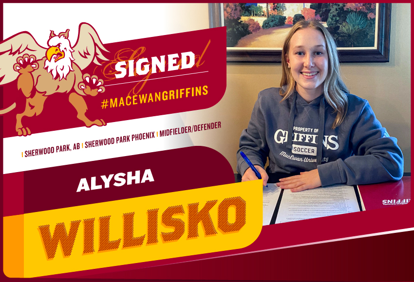 Alysha Willisko is joining two other Sherwood Park Phoenix teammates on the Griffins in 2021.