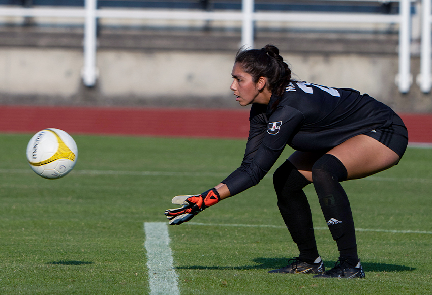 Bianca Castillo will bring a veteran presence to MacEwan's goalkeeper position group (Armando Tura photo).