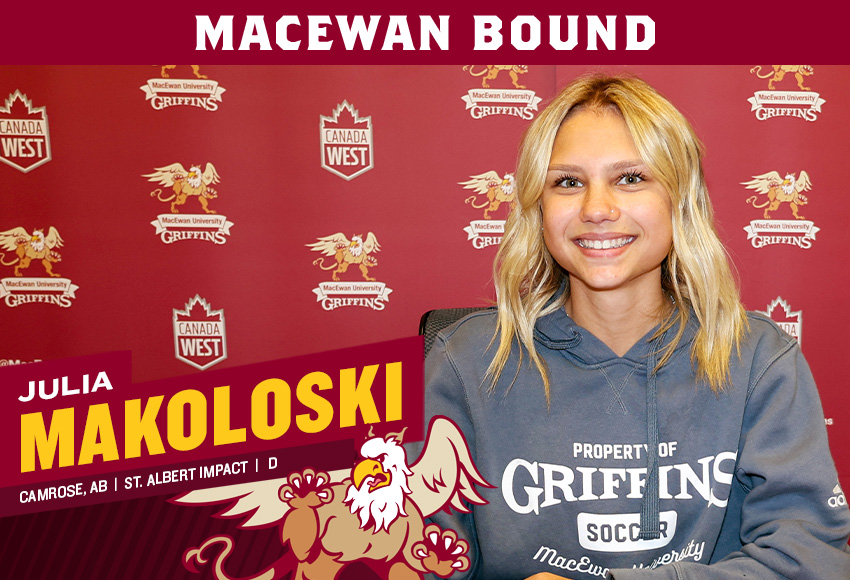 As a speedy left-footed fullback, Julia Makoloski will bring similar traits to speedy veteran Anna McPhee, who graduated from the program last season.