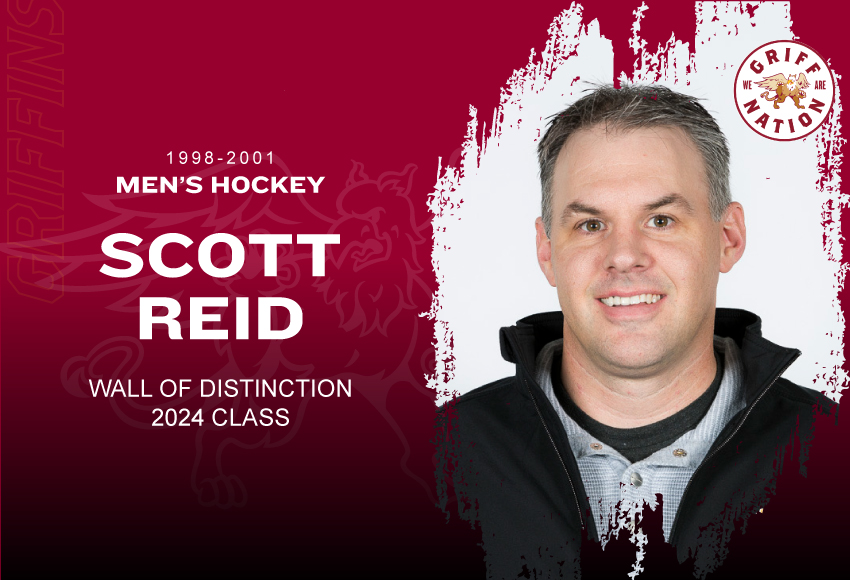 Wall of Distinction 2024: Goaltender Scott Reid excelled in the early days of the Griffins hockey program