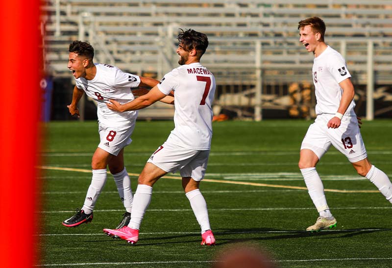 The Griffins gave the Victoria Vikes all they could handle in the Canada West quarter-final.