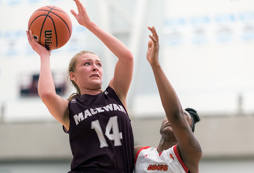 Shannon Majeau has been an elite defender in Canada West the past couple of seasons. Now, she's aiming to add more of a scoring punch to her repertoire (Chris Piggott photo).