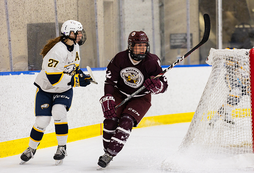Makenna Schuttler has a goal and five points in eight games so far this season (Joel Kingston photo).