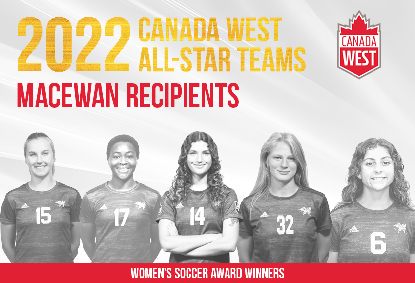 Five Griffins recognized by Canada West with six all-star/all-rookie team honours